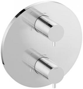 krom termostat til dele brus udvendige