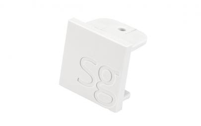 hvid skinne til endestykke v 230 zip