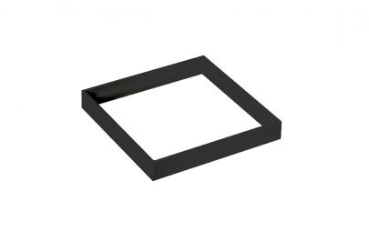 aluminium spacer sort square soft