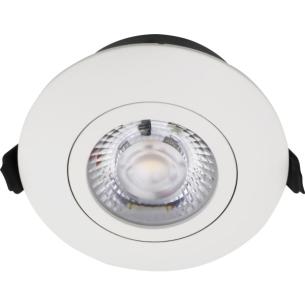 driver u - hvid ip44 1800-3000k dim-to-warm 5w downlight 83mm g2 profile low nordtronic