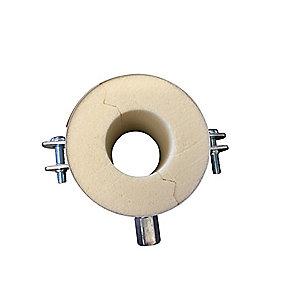 isolering og b�jle galv inkl m10 m8 mm 64x60 vvs r�rb�rer isoglobal