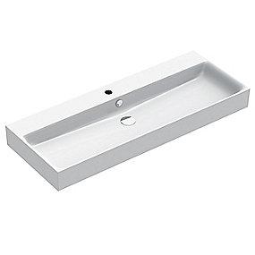 glasur antibakteriel og ringsvenlig reng b overl med hanehul med 1200x470mm ndvask h premium120 catalano