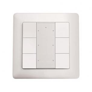 hvid dali-2 x6 trykknap