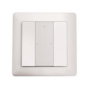 hvid dali-2 x2 trykknap