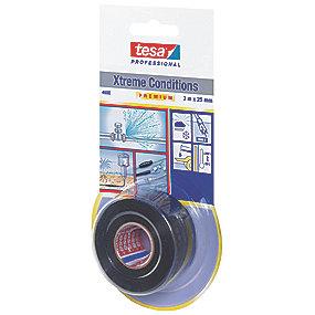 25mm x 3m sort selvvulkaniserende conditions tape xtreme tesa