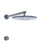 natur messing hovedbruser med et-grebsblander 2261-19 vola
