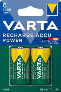 2stk mah 3000 nimh 2v 1 c hr14 batteri