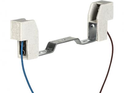 ledning med 6a 250v - re p r7s 118mm til fatning