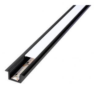 black 8m 1 profile recessed stripline