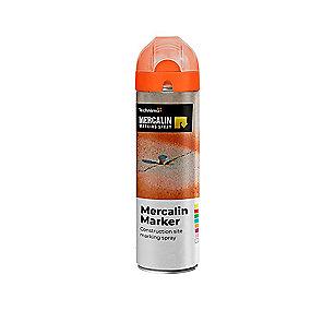 is sten tr grus s gr beton asfalt til orange fluo 500ml markeringsspray mercalin