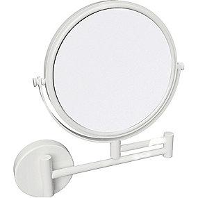 hvidt mm 133 mm 180 g v til kosmetikspejl dobbeltsidet kriss