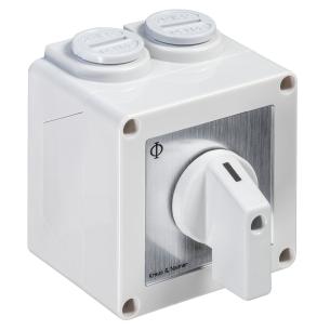 pf1 a410 ca10 ip65 kapslet 20a omskifter stjerne-trekant naimer kraus