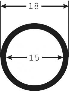 udv indv 18mm 15 sort spiralslange