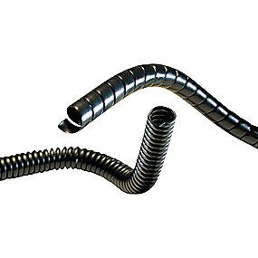 udv indv 30mm 25 sort spiralslange