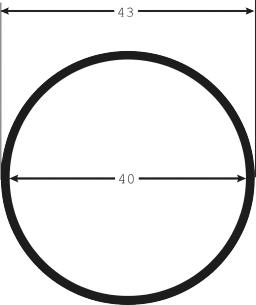 udv indv 43mm 40 sort spiralslange