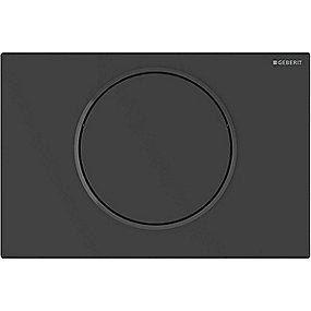 sort matlakeret sort enkeltskyl netdrift wc-skyllestyring elektronisk sigma10 geberit