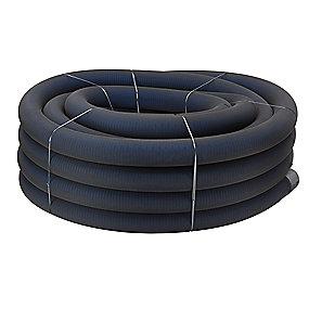 mtr 50 rulle polyester sort med pe slids 5mm 2x6 1 92-80mm r nr dr uponor