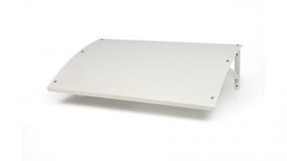 metal lakeret hvid i 920x540mm udedel varmepumpe til beskyttelsestag