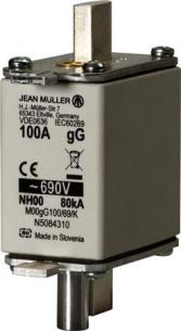 gg 100a 690v sikring nh00