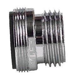 krom 2 24mmx1 overgangsnippel