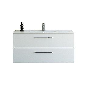 jglans h hvid vask amber og skuffer 2 med belpakke m cm 121 mido dansani