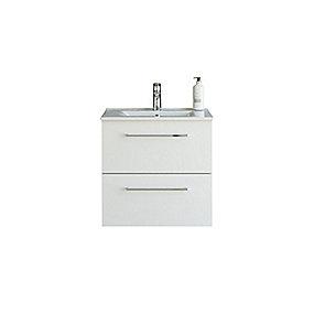 mat hvid vask amber og skuffer 2 med belpakke m cm 61 mido dansani