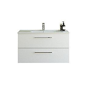 mat hvid vask amber og skuffer 2 med belpakke m cm 101 mido dansani