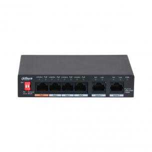 psu inkl pfs3006-4gt-60-v2 uplink gbe 2-port and poe gbe 4-port with 60w switch gigabit 0 poe2 unmanaged 6-port