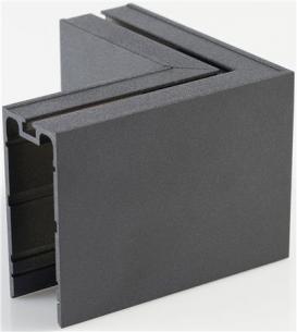 sort 90 vinkel profil hybrid