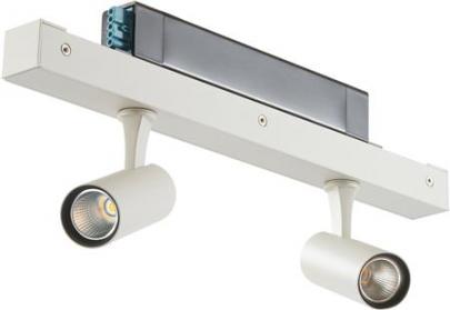 da 36 hvid 1532lm 3k 2x9w spot hybrid