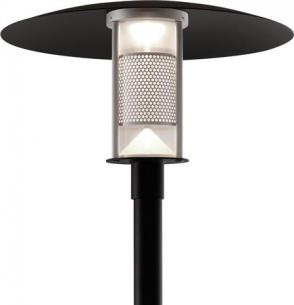 9005 ral sort lumen 1617 830 kelvin 27w parkarmatur dekanonled