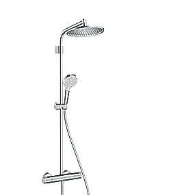 diy krom showerpipe varia 240 s crometta hansgrohe