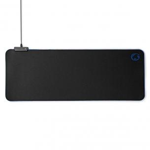 sort mikrofiber gummi tte musem gaming nedis