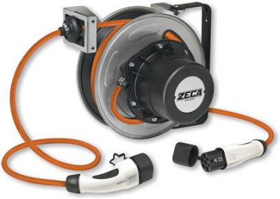 stik type-2 11kw elbil til kabelopruller
