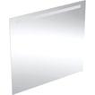 aluminium cm 90 x 100 lys med spejl square basic option geberit