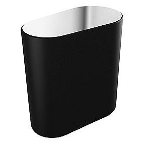 sort krom toiletspand pressalit