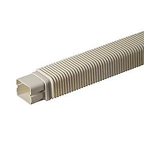 mm 590 9001 ral r�hvid mm 80x60 kanal fleksibel t80-r