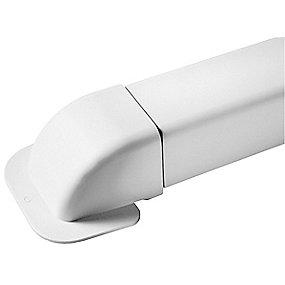 9010 ral hvid mm 80x60 v�gflange t80-h