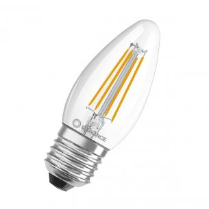 40w filament e27 lumen 470 hvid varm - 827 4w kerte led ledvance
