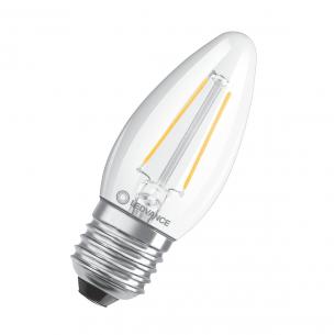 mpbar d e27 40w 827 8w 4 470lm filament kerte led ledvance