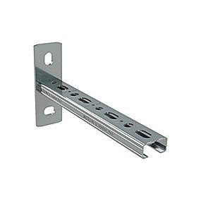 elforzinket - 200mm 31x15mm wm1 konsol rapidrail walraven