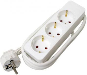hvid ledning mm 5 3g1 mtr 4 1 med jord med se 3-stikd schuko