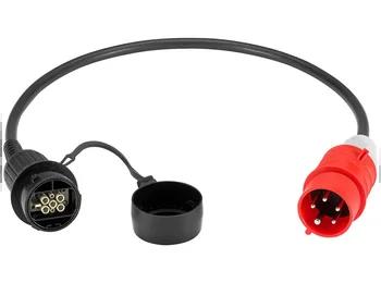 m 1 kw 11 til op 3-faset 16a adapterkabel cee lapp