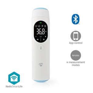 hvid pande re led termometer dt infrar smartlife nedis