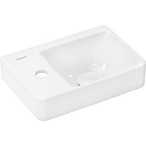 smartclean b overl u hh med 36x25cm venstre hylde med ndvask h q xelu hansgrohe