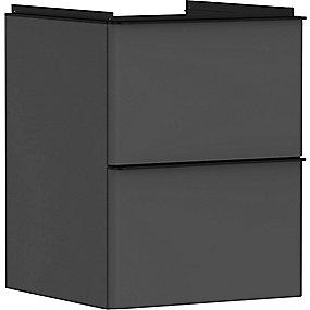 diamantgr mat 2sk med 475mm 480 vaskeskab q xelu hansgrohe