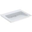 hvid blank keratect hvid hanehul u cm 48 x 60 ndvask h one geberit