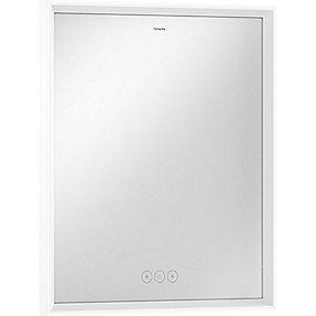 hvid mat ringssensor ber kapacitiv 50 600 led-lys med spejl e xarita hansgrohe