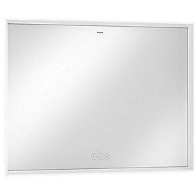 hvid mat ringssensor ber kapacitiv 50 1000 led-lys med spejl e xarita hansgrohe