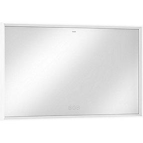 hvid mat ringssensor ber kapacitiv 50 1200 led-lys med spejl e xarita hansgrohe